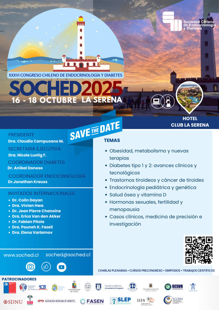 Afiche del Congreso SOCHED 2025