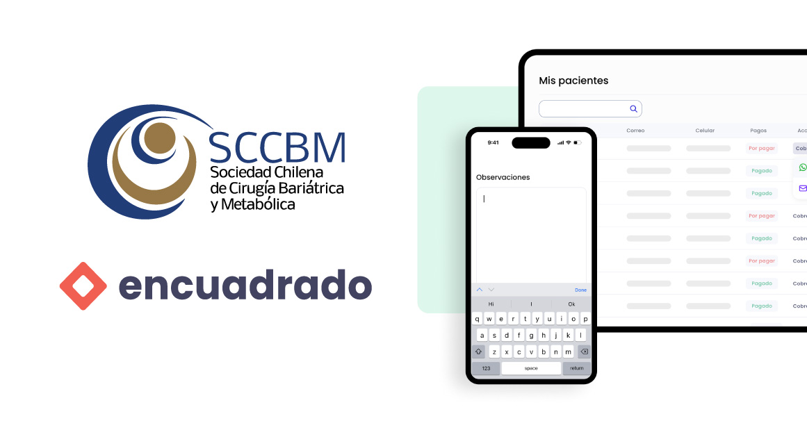 SCCBM y Encuadrado se unen para potenciar la gestión médica
